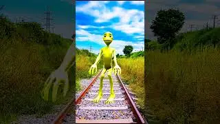 Dame tu cosita Challenge || Alien Dance Challenge Shorts #shorts #viral #trending #cartoon