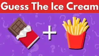 🍦🧐 Guess the Ice Cream Flavor from Emojis! 40 Sweet Questions on Zeey Quiz 🍨