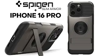 Чехол для iPhone 16 Pro &mdash; обзор Spigen Slim Armor MagFit