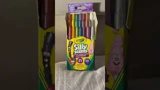Unboxing Crayola | 21 Silly Scent Twistables #shortsvideo #edit #crayola #sillyscent #crayons