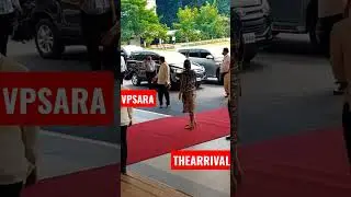 THE ARRIVAL OF VP SARA #shorts #shortsvideo #trending #sona2022