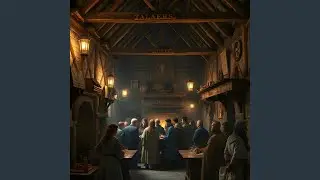 Tavern Revelry Beneath the Oak