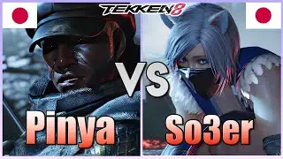 Tekken 8  ▰  PINYA (Rank #1 Raven) Vs So3er (Asuka) ▰ Ranked Matches!