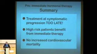 Timing of hormonal therapy: