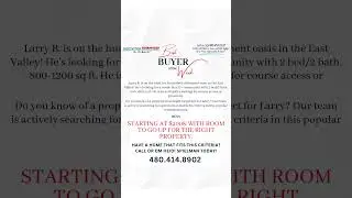 My Buyer for Your Condo | Free Consultation 480-414-8902