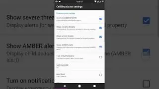 Disable cell broadcasts in Android Nougat 7.1 Easily