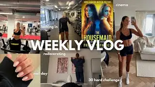 WEEKLY VLOG - 2026 lock in / 30 hard challenge / getting back to routine in London 