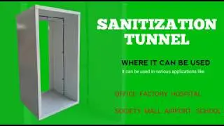 Sanitizer Tunnel | Full Body Sanitizer Tunnel | Diya Seating Solution