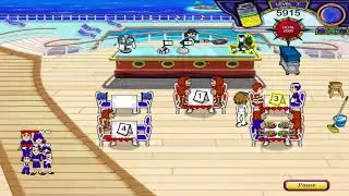 Diner Dash 3: Flo on the Go - Level #7 - Cruise Ship VII