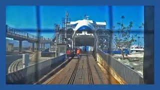 Imbarco treno a Villa San Giovanni M.ma  a Bordo dell'IC 723!