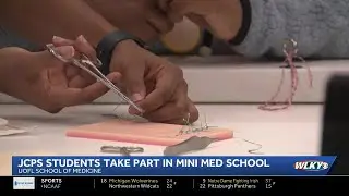 JCPS students participate in 'Mini Med School'