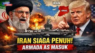 Ketegangan Meledak! AS Kerahkan Armada, Iran Ancam Balasan Keras