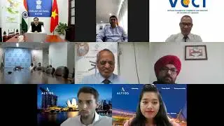 VIRTUAL INDIA   VIETNAM BUSINESS MEET IN  ORGANIC & INORGANIC CHEMICAL SECTOR