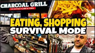 UK Family Vlog 2025 | From Market Food to Bag Shopping Chaos | Dinner Out