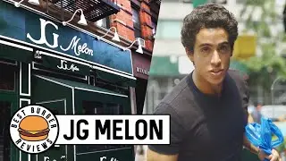 Best Burger Reviews - JG Melon (Manhattan, NYC)