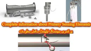 Primery Sensing Elements Orifice Flow Nozzle Venturi Tube Pitot Tube Annubar in English Hindi Urdu