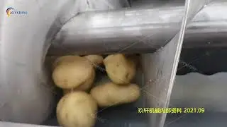 potato peeling machine high effect working +86132 132 02305