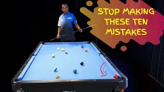 Common Unforced Position Mistakes in Pool (Pool Lessons)