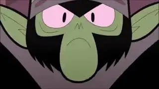 Skull Boy, Ruby Gloom and Iris' Reaction to Mojo Jojo's Rage Face