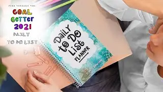 Peek Through The Goal Getter Daily To Do List Planner