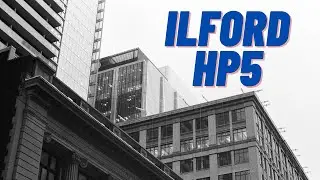 Reviewing My First Roll of ILFORD HP5 With My Canon AE1 Program | Street Photography in Toronto