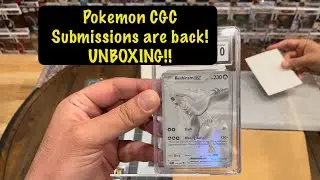 We Just Got Our Pok&eacute;mon CGC Cards Back! 🔥 INSANE Grades & Reactions!
