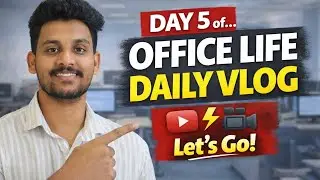 Daily Vlog Journey | Balancing Job, Life & Consistency | Day 5 | #explorepage #kannadavlog 