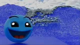 вода на холме