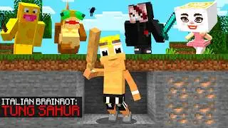 CAZADORES vs DanoMC ITALIAN BRAINROT en Minecraft!