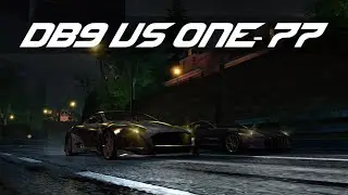 Aston Martin One-77 vs Aston Martin DB9 I WOLF BOSS in NFS Carbon