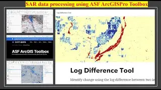 SAR data processing using ASF ArcGISPro Toolbox