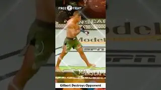 Gilbert Destroys Opponent #mma #ufc #boxing