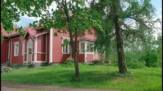 Vanhat talot ja pihat -tapahtumassa Vehkalahden koulu