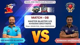 MASTER BLASTERS  VS  KHIMANI BROTHERS