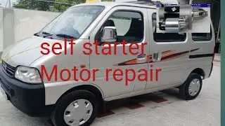 Maruti Suzuki eeco ven self spear #self  #mechanical