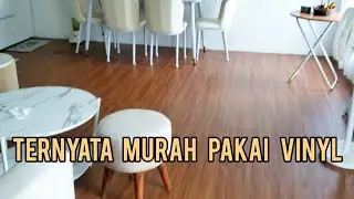 Ternyata Segini Harga Pasang Vinyl untuk ruangan 6x5 meter. Cepat, Hemat, Awet dan Low Budget‼️