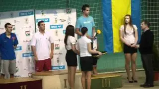 Men's 200m butterfly, Medal Ceremony - Hungarian National Swimming Championship 2012