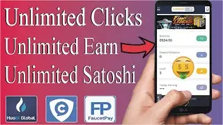 Unlimited Earn Satoshi | Free faucet pay earning site....