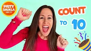 Count to 10 | Fingers and Toes Counting Song for Children Patty Shukla | Learn Body Parts 5 Fingers