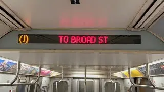 BMT Nassau St Line: R143 (J) Train [Jamaica Center to Broad St #2]