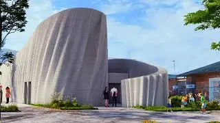 La CONSTRUCCIÓN 3D IMPRESA MÁS GRANDE de EUROPA