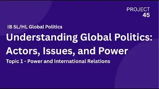 Understanding Global Politics - IB SL/HL Global Politics (2025)