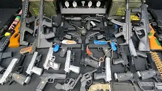 Toy Bead Launching Weapons, Realistic Weapons, Long Range Army Weapons