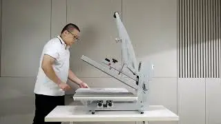 24x16 automatic dual-station heat transfer machine: Efficiency doubles, profits soar