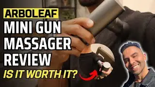 ARBOLEAF Mini Massage Gun Review & Demo: Deep Tissue Relief, Portable, Perfect for Athletes & Gifts!