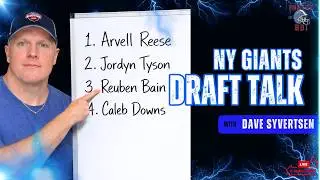 NY Giants Draft Talk With Special Guest Dave Syvertsen Of Ourlads Scouting! #football #sports