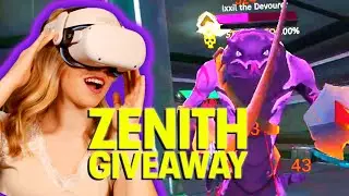 I can't stop playing Zenith! Quest 2 VR Gameplay and GIVEAWAY!