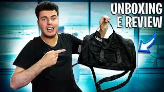 BOLSA MOCHILA MALA DE VIAGEM E ACADEMIA (UNBOXING E REVIEW COMPLETO)