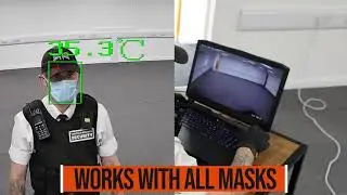 HIK Temperature Measuring Full Body Scanner & Walk Through Metal Detector