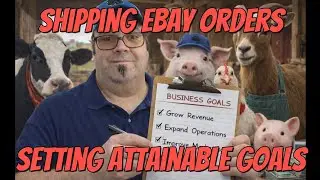 Shipping eBay Orders - Setting Attainable Goals - The Story Of How I Lost My Amazon Account 